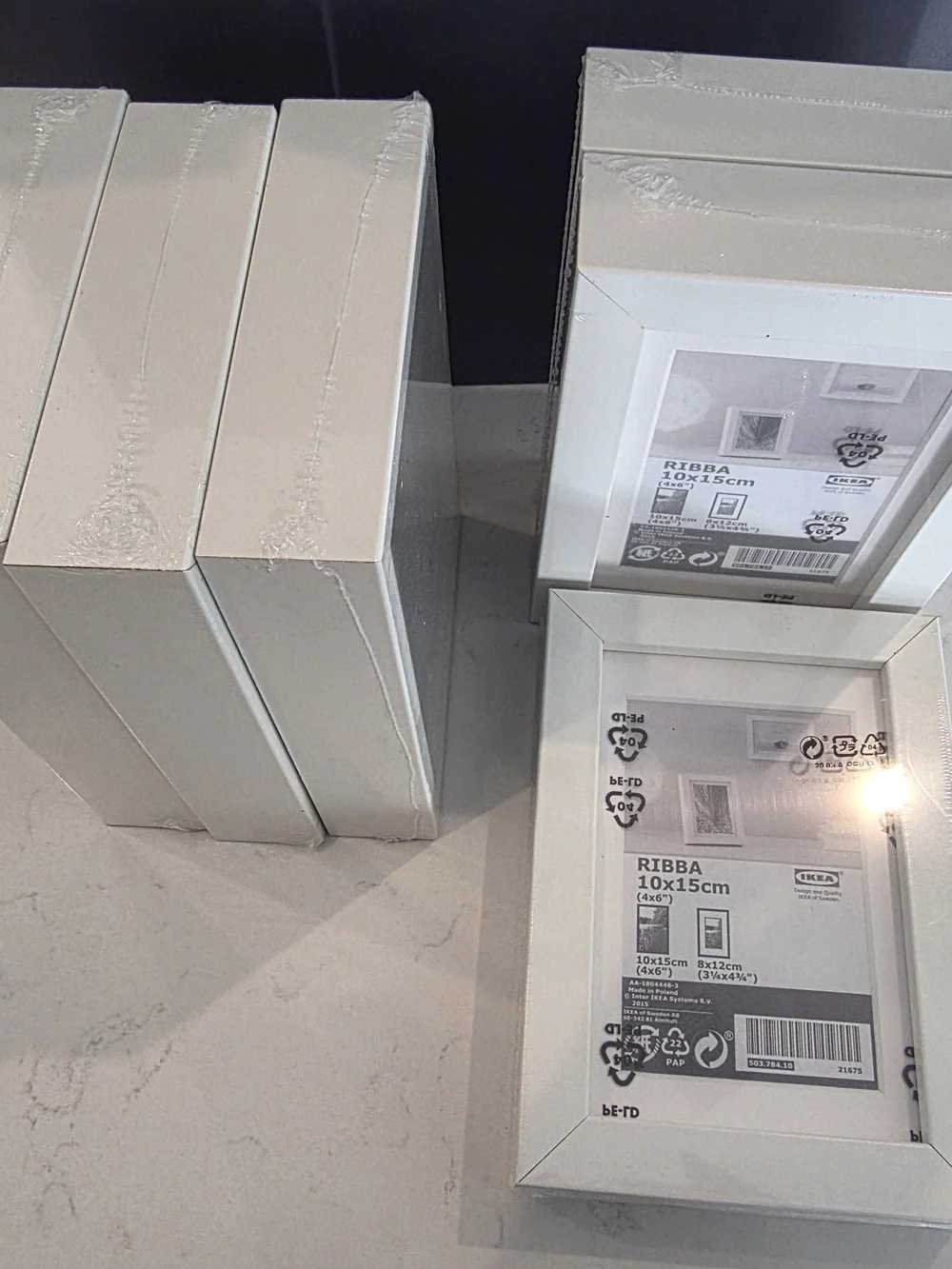 IKEA white photo frames (set) 2
